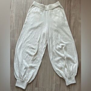 Free People knit oversized knit joggers Harlem small